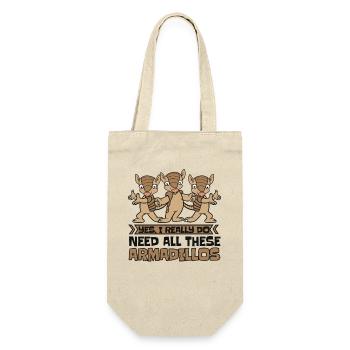 Really Do Need All These Armadillos Pink Fairy - Gift Bag for Bottles - nature - Front