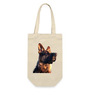 German Shepherd Dog Love German Shepherd Dog Dogs - Gift Bag for Bottles - nature - Front