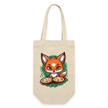 Foxy Chocolate Treats - Gift Bag for Bottles - nature - Front