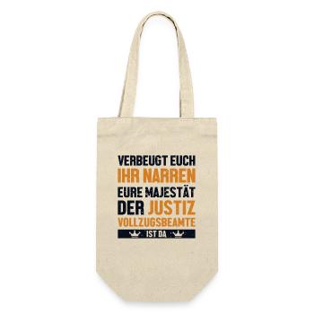 Verbeugt Euch Ihr Narren Officier de police - Sac à bouteille - nature - Devant