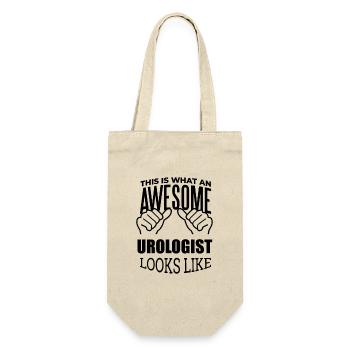 Urologist Urologist Urologist - Gift Bag for Bottles - nature - Front