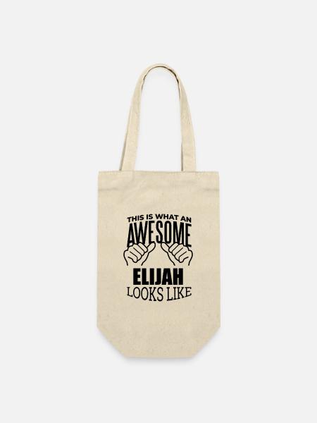 Elijah Elijah Elijah - Geschenkbeutel für Flaschen - Natur