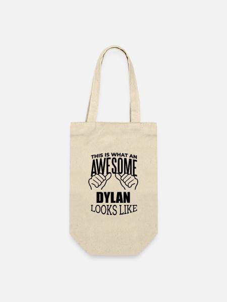 Dylan Dylan Dylan - Geschenkbeutel für Flaschen - Natur