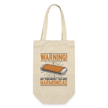 Peut parler spontanément de bouche d’harmonicas - Sac à bouteille - nature - Devant