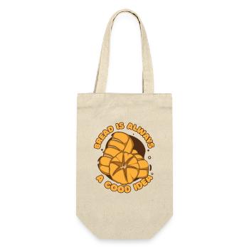 Bread Is Always A Good Idea Bread Maker Lover - Gift Bag for Bottles - nature - Front