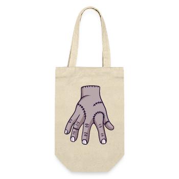 Zombie Hand - Geschenkbeutel für Flaschen - Natur - Vorne