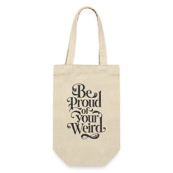 Sophisticated Glamorous Confident Style - Gift Bag for Bottles - nature - Front