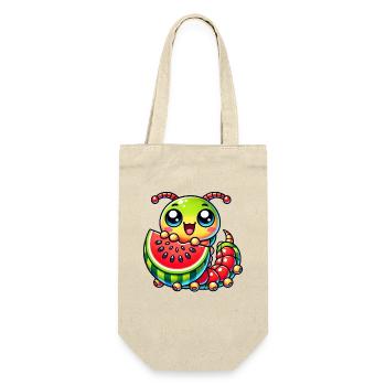 Centipede Melon Summer Fruit Watermelon - Gift Bag for Bottles - nature - Front