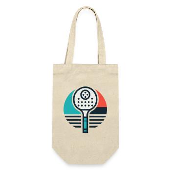 Pickleball Emblem - Gift Bag for Bottles - nature - Front