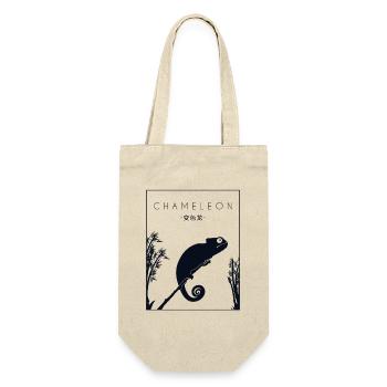 Chaméléon chinois Hanzi Panthère voilée amant - Sac à bouteille - nature - Devant