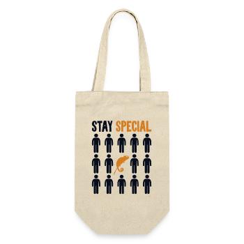 Stay Special Panther Veiled Chamaeleonidae Lover - Gift Bag for Bottles - nature - Front
