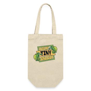 J’adore mon petit dinosaure panthère voilée amoureuse - Sac à bouteille - nature - Devant