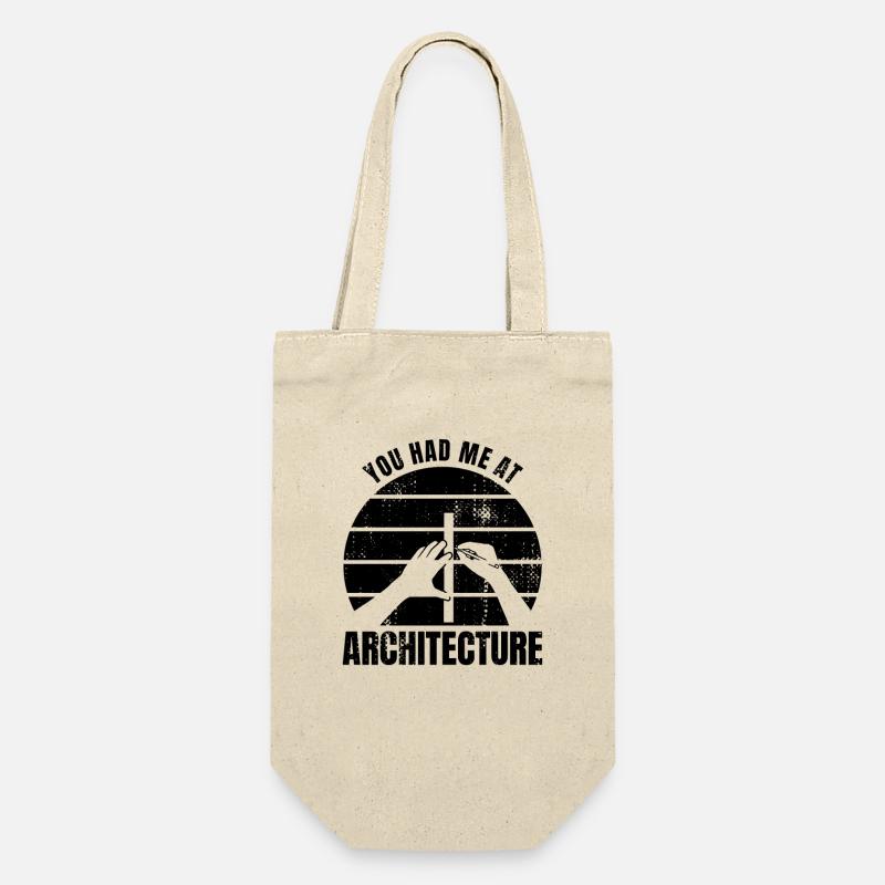Vous m’avez eu à l’architecture - Sac à bouteille - nature