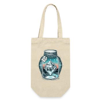 Diamond in a mason jar - Gift Bag for Bottles - nature - Front