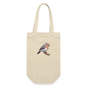 Vogelzüchter Ornithologe Vogelbeobachter - Geschenkbeutel für Flaschen - Natur - Vorne
