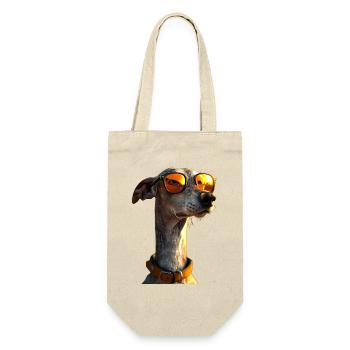 Greyhound Dog Lover Hunting Dog Love Greyhound - Gift Bag for Bottles - nature - Front