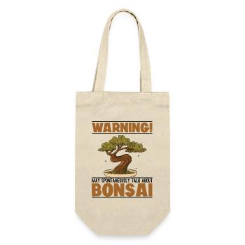 May Spontaneously Talk About Bonsai Penjing Bonsai - Gift Bag for Bottles - nature - Front