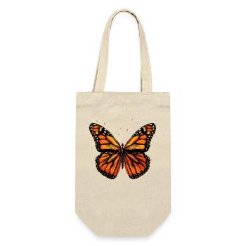 Butterfly Wings Colorful Butterfly Butterflies - Gift Bag for Bottles - nature - Front