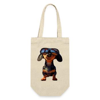 Dachshund, Dachshund, Miniature Dachshund, Dachshund Club, Dachshund - Gift Bag for Bottles - nature - Front
