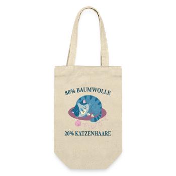 Cats, Cat Hair, Cat Lovers, - Gift Bag for Bottles - nature - Front