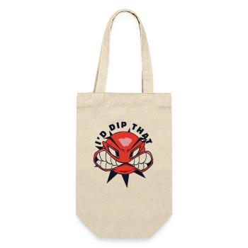 I'd Dip That Prisonball Team Game Player Dodgeball - Gift Bag for Bottles - nature - Front