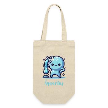 Sweet Aquarius Zodiac Astrology - Gift Bag for Bottles - nature - Front