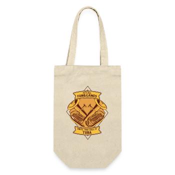 Jusqu’à ce que vous l’appeliez tuba instrument euphoniumiste - Sac à bouteille - nature - Devant