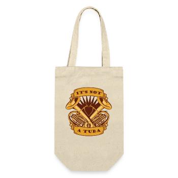 Ce n’est pas un instrument de tuba Euphoniste Euphoniste - Sac à bouteille - nature - Devant