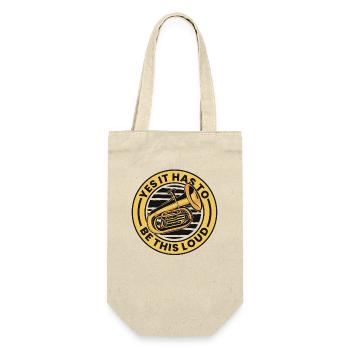 Oui, il faut que ce soit cet euphoniste bruyant Euphonium - Sac à bouteille - nature - Devant