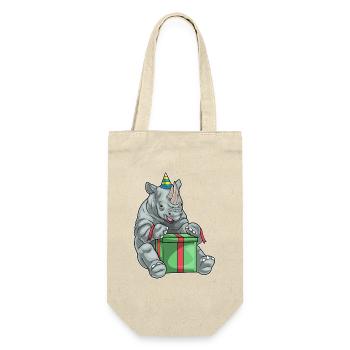 Forfait anniversaire Rhino - Sac à bouteille - nature - Devant