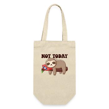 Not Today Folivora Brown-Throated Pilosa Lover - Gift Bag for Bottles - nature - Front