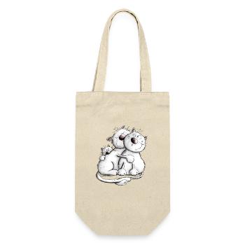 Cats, Family, Cat Lover - Gift Bag for Bottles - nature - Front