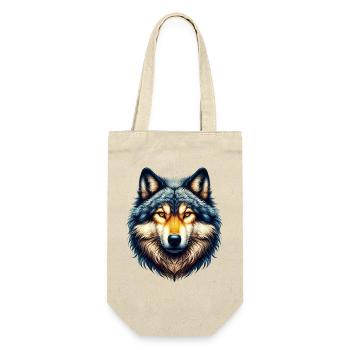 Wolf - Gift Bag for Bottles - nature - Front