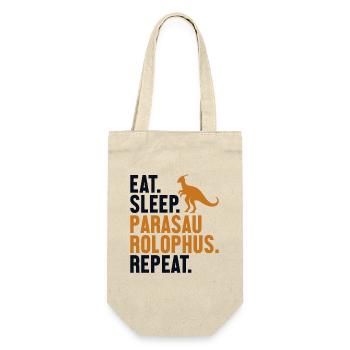 Eat Sleep Parasaurolophus Repeat Dinosaur - Gift Bag for Bottles - nature - Front