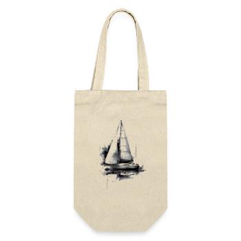 Sailboat - Gift Bag for Bottles - nature - Front
