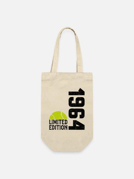 60. Jubiläum 1964 Limited Edition Tennis - Geschenkbeutel für Flaschen - Natur