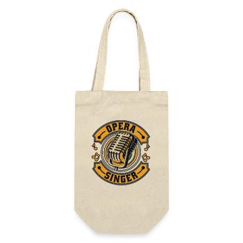Opera Singer Opera House Vocalist Tenor Singer - Gift Bag for Bottles - nature - Front