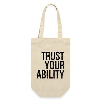 trust your ability - Gift Bag for Bottles - nature - Front