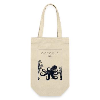 Octopus Chinese Hanzi Cephalopoda Octopodes - Gift Bag for Bottles - nature - Front
