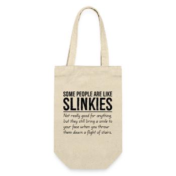 Some People Are Like Slinkies - Sac à bouteille - nature - Devant