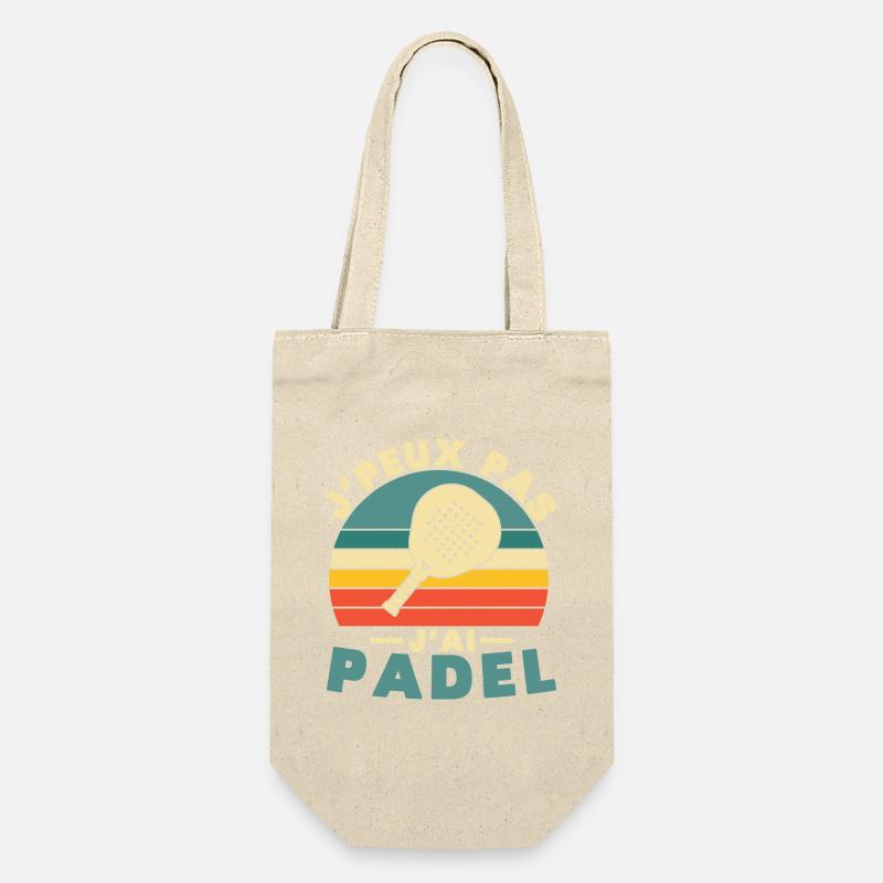 Je peux pas j ai padel - Sac à bouteille - nature