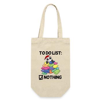Funny Saying Funny Sayings - Panda Motif - Gift Bag for Bottles - nature - Front