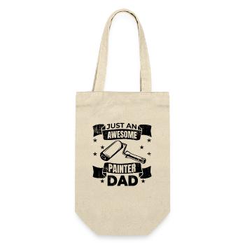 Papa peintre - Sac à bouteille - nature - Devant