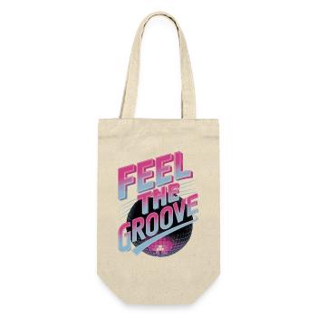 Ressentez le groove Retro Disco Dance Vibes - Sac à bouteille - nature - Devant