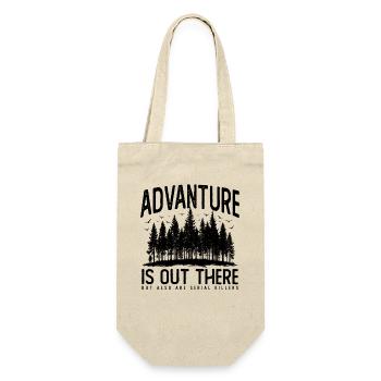 True Crime Crime Serial Killer Satire Gift - Gift Bag for Bottles - nature - Front