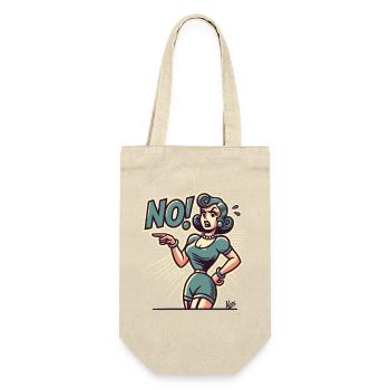 Your wife or mom says no - Gift Bag for Bottles - nature - Front