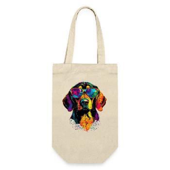 Beagle Puppy Beagles Cute Dog English Beagle - Gift Bag for Bottles - nature - Front