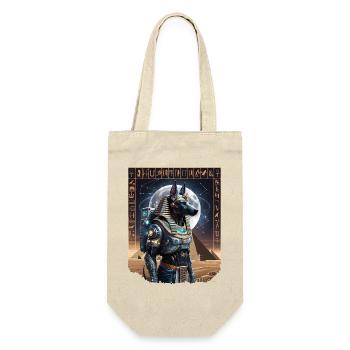 Ancient Anubis Astronaut Sci-Fi Design - Gift Bag for Bottles - nature - Front