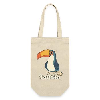 Colorful Toucan - Gift Bag for Bottles - nature - Front