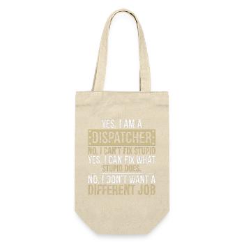 je suis répartiteur non je ne peux pas réparer stupide - Sac à bouteille - nature - Devant